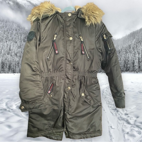 Canada Weather Gear Coat w/ Removable Hood - Picture 1 of 8